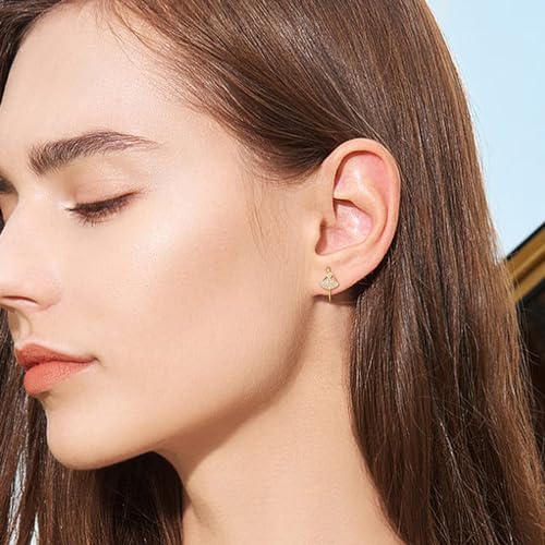 Brincos de balé de bailarina para meninas e mulheres – Brincos de balé hipoalergênicos de zircônia c