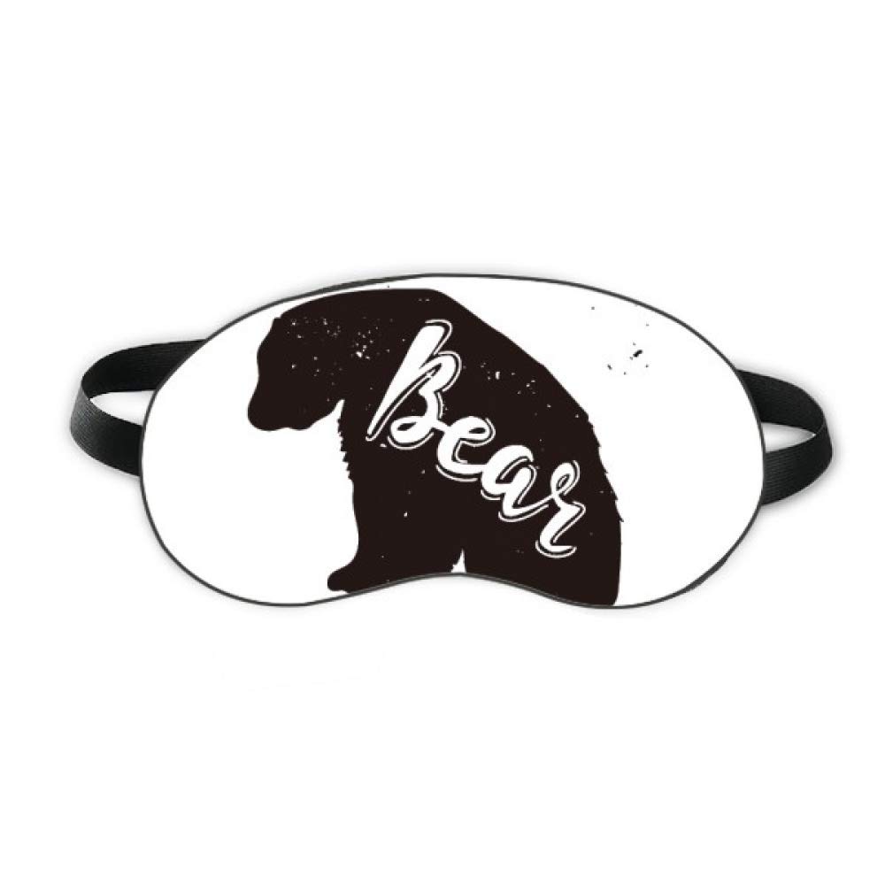 Polar Bear And White Animal Sleep Eye Shield Soft Night Blindfold Shade Cover