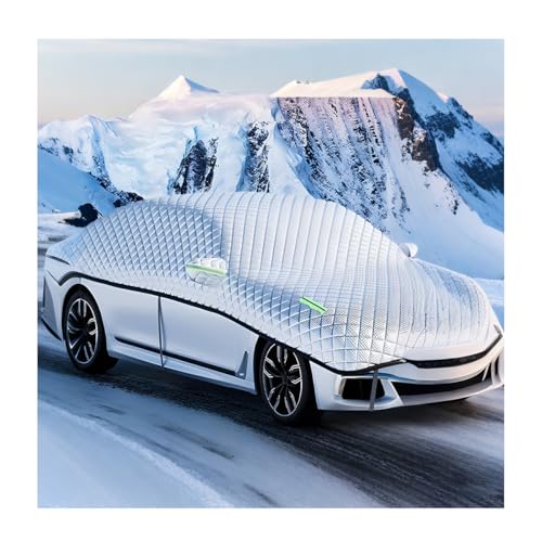 SWPHRT Car Windshield Snow Cover, 7-Layer Thickened Windproof Waterproof Windscreen Snow LCE Frost Protection, Automotive Exterior Windshield Ice Cover, Universal for Vehicles (66.9 × 19.7)