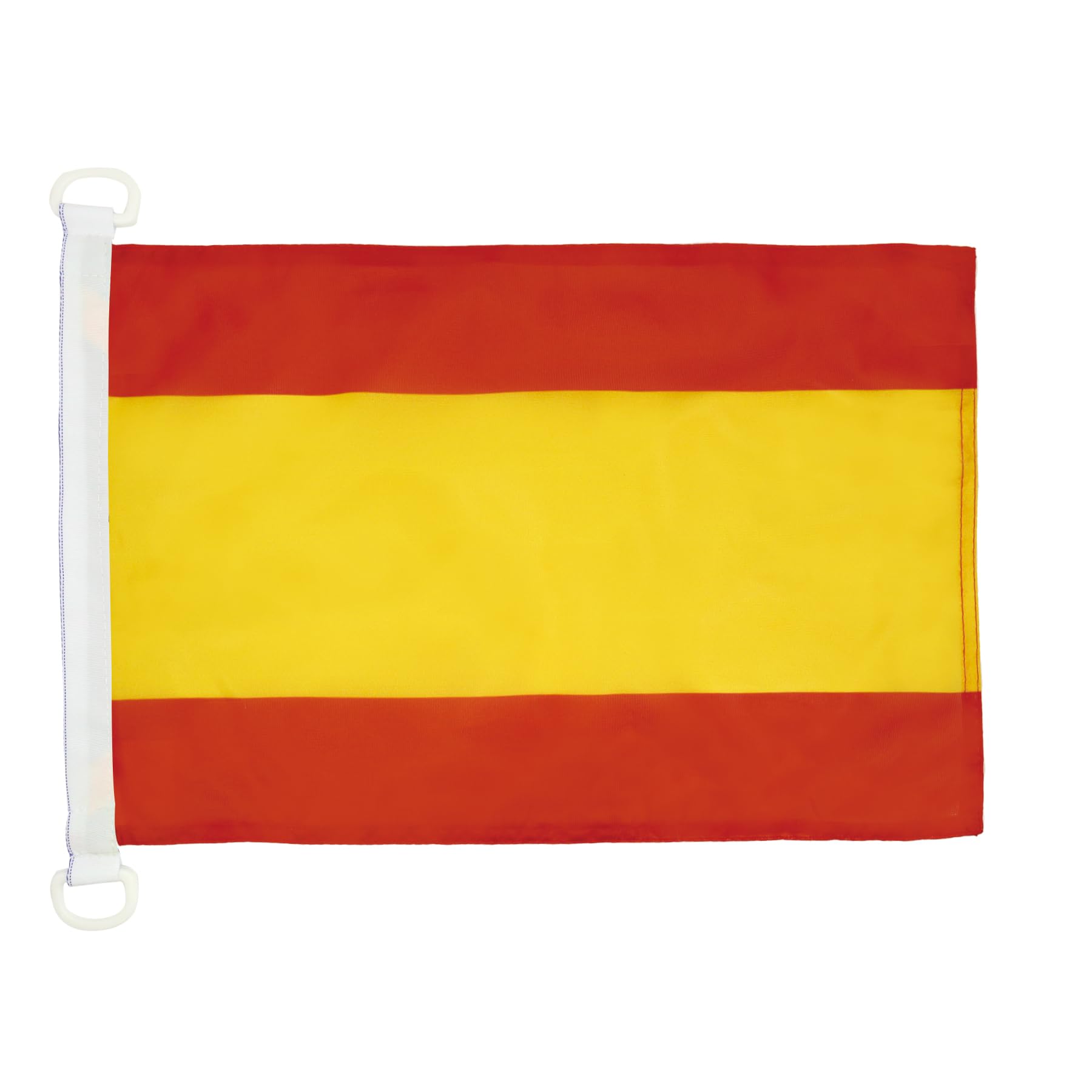 AZ FLAG - Spain Civil Ensign Nautical Flag - 18'' x 12'' - For Outdoor and Boat - Spanish merchant Banner Knitted Polyester with Two Plastic Rings - Vivid Colors - 12x18 in - 45x30 Cm โ image 1