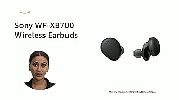Sony WF-XB700 Truly Wireless Bluetooth Headphones, with Extra Bass