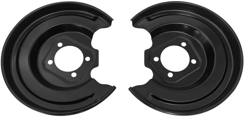 Pair Rear Disc Brake Dust Shields Cover Left Right Set for Toyota for Prius 2010-2015 for Prius Plug-in 2012 2013 2014 2015#47881-12071,47882-12071