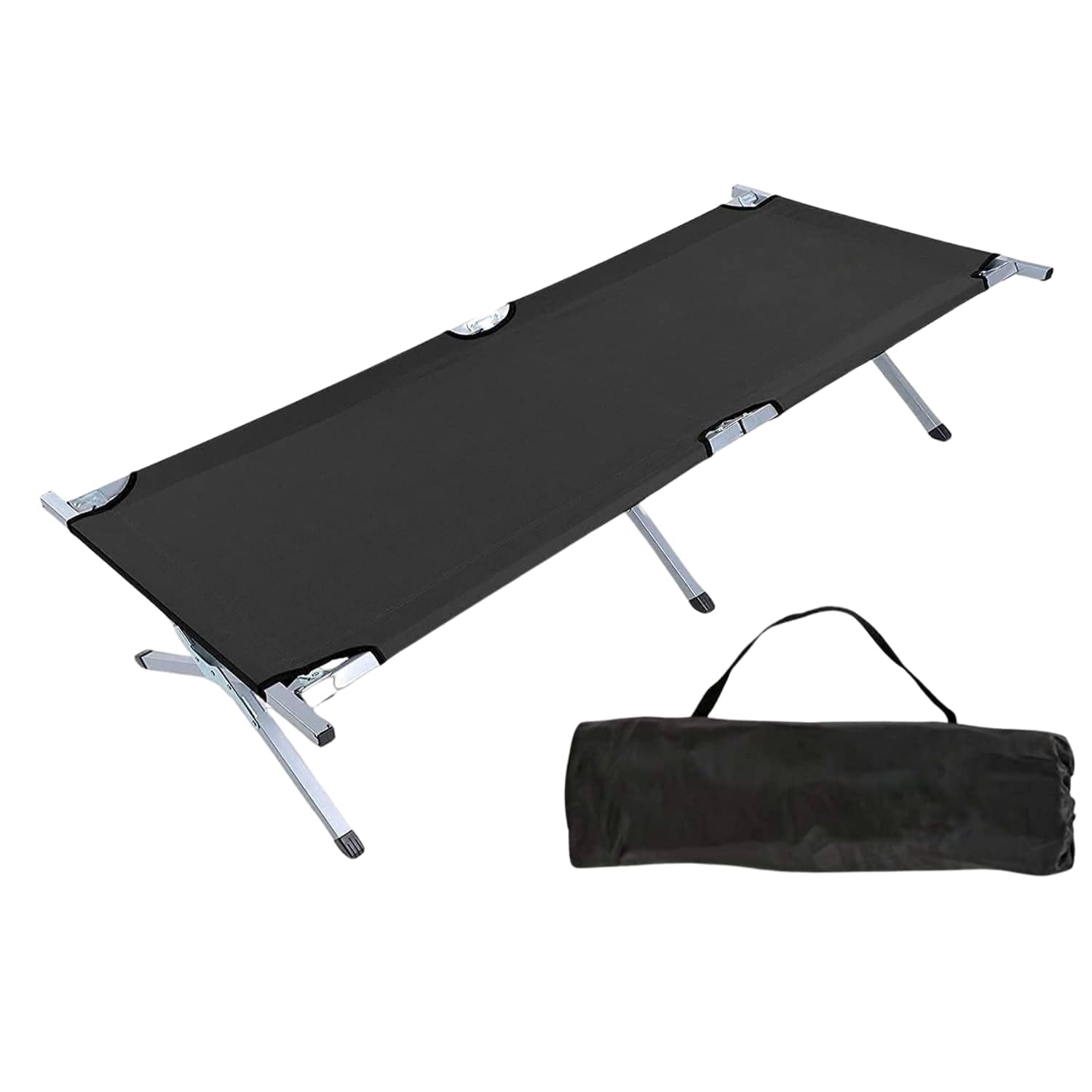 Camping Foldable Bed, Portable Folding Cot for Outdoor Hiking, Travel, Beach, Picnic, Tent & Home Use – Lightweight, Sturdy & Easy to Carry-image-49
