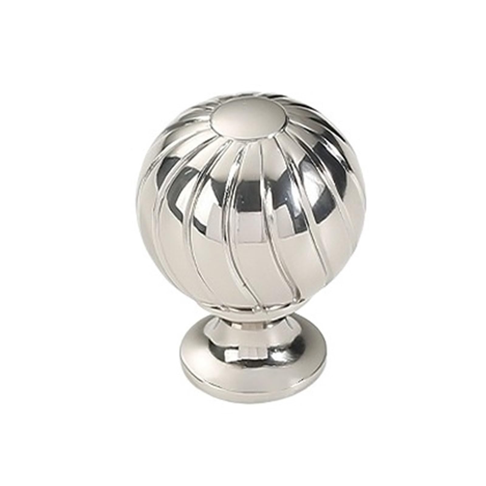 Xiangmling Color15 Silver Alloy Cabinet Knobs, Single Hole Drawer Pulls For Kitchen Wardrobe Dresser, Home Hardware(Color15)