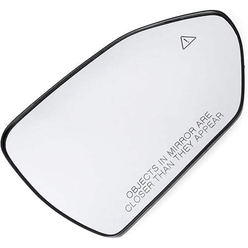 87621N9010 Passenger Side Mirror Glass Compatible with Hyundai Tucson Santa Cruz 2022 2023 2024 2025 2026 Replace 87621N9020 87621N9030, with Heated Blind Spot Detection