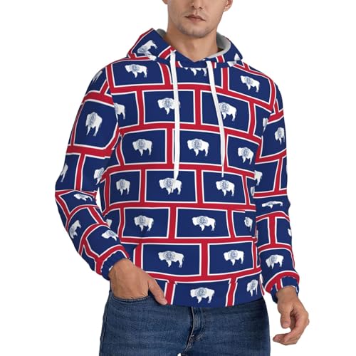 Sweat à capuche Wyoming homme EdWal en polyester avec poche kangourou