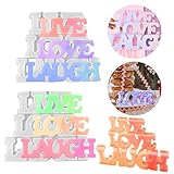 【Geeignet】: Sie können jedes Handwerk nach Belieben selbst basteln und die glückliche DIY-Zeit genießen. Es ist für alle Harzliebhaber einfach, wenn Sie das Handwerk beendet haben, können Sie es überall anbringen, wie Sie möchten, wie Tisch, Wanddekoration, Zuhause, Büro oder Auto. Es kann auch eine gute Dekoration für Hochzeiten sein.