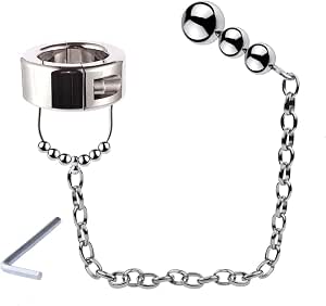 Amazon.com: Men's Metal Weighted Suspension Ball Rings, Multi ...