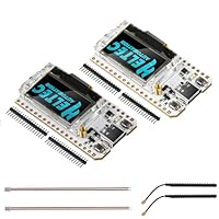 WiFi LoRa 32 V4 ESP32 - Placa de desarrollo WiFi Bluetooth con pantalla OLED de 0.96 pulgadas ESP32-S3R2 Placa de desarrollo IoT de baja potencia con interfaz tipo C [Rango de frecuencia