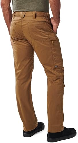 Miniatura 4 de 5.11 Pantalones tácticos Ridge para hombre, corte recto, 8 bolsillos, estilo 74520