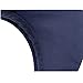 PRO.FASHION Women's Summer Sun UV Protection Visor Wide Brim Clip on Adjustable Stylish Beach Pool Golf Cap Hat (Navy)