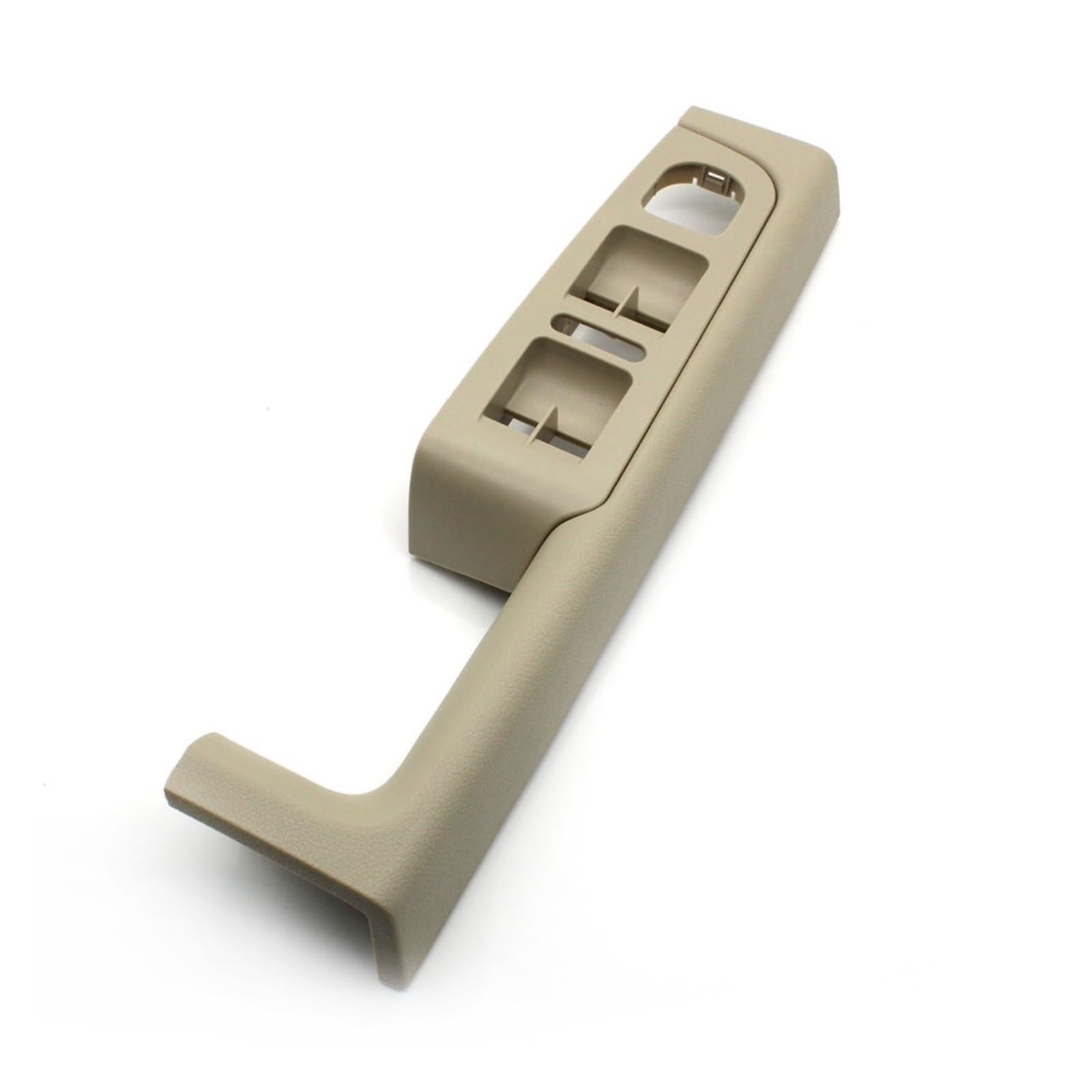 LSDSAAZA Interior Inner Handle Car Interior Front Rear Door Handle Armrest Frame Switch Control Panel Trim For Skoda For Superb 2008-2013(Front Left Beige)