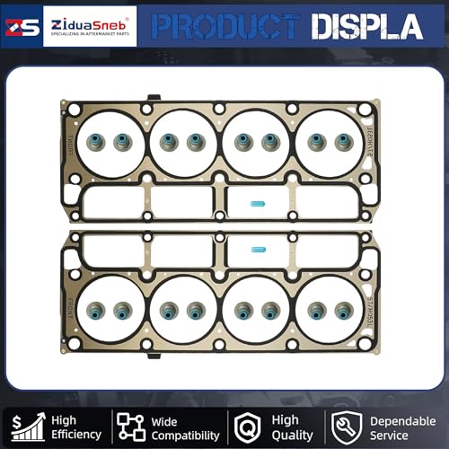 Image of HS26191PT 5.3 Cylinder Head Gasket Set W /Bolts ES72173 Fit for Chevy Avalanche Suburban Silverado Express 1500 /2500 /3500 Buick Rainier GMC Savana 1500 /2500 Yukon Isuzu Cadillac 4.8L 5.3L V8 2002-2011