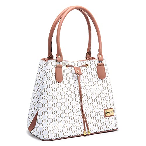 Bolsas Femininas Bolsa Estilo Sacola Chique (Branco)