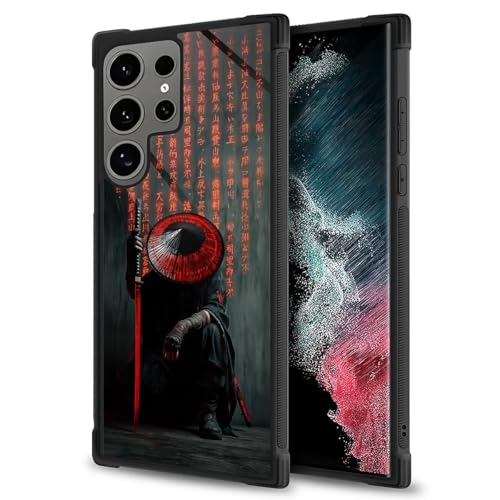 ANLUN STORE Compatible with Samsung Galaxy S24 Ultra Case,Samurai Galaxy S24 Ultra Case for Boys Man,Soft TPU Bumper Desgin Anti-Scratch Shockproof 6.9-inch by ANLUN STORE - Used condition - US$9.31