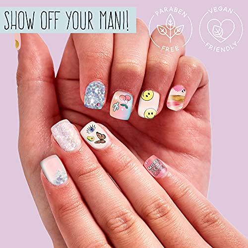 STMT Self-Love Club D.I.Y. Nail Art Studio by Horizon Group USA, 10+ Essentials for at-Home Manicure Including Nail Polishes, Soothing Hand Mask, Cuticle Oil, Phone Holder, Nail Stickers & More by STMT - Image 5