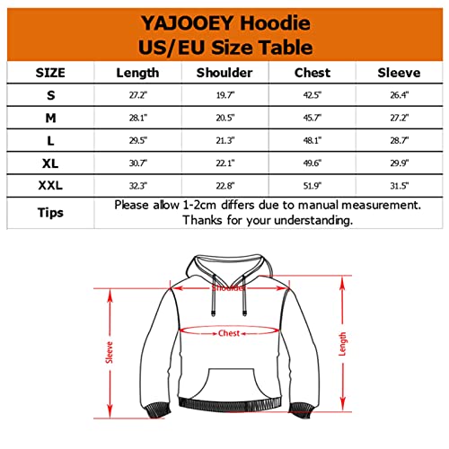 Yajooey Men Women Hoodies 3D Graphic Space Pullover Sweatshirts Fashion Hoody For Youth Teen Large #TOP5