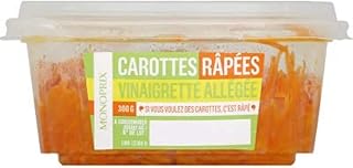 Monoprix Carottes rùpées vinaigrette allégée - La barquette de 300 g
