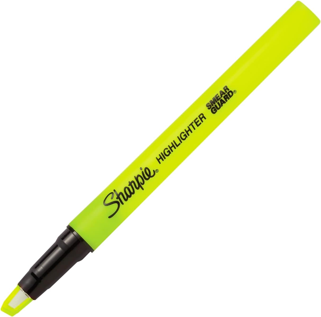 Sharpie® Clear View® Stick Highlighters, Chisel Tip, Assorted Ink Colors, Pack Of 8