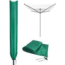 Concept4u Rotary Washing Line Cover Waterproof Heavy Duty Rotary Clothes Line Cover for Garden Dryer, Garden Parasol and Airer