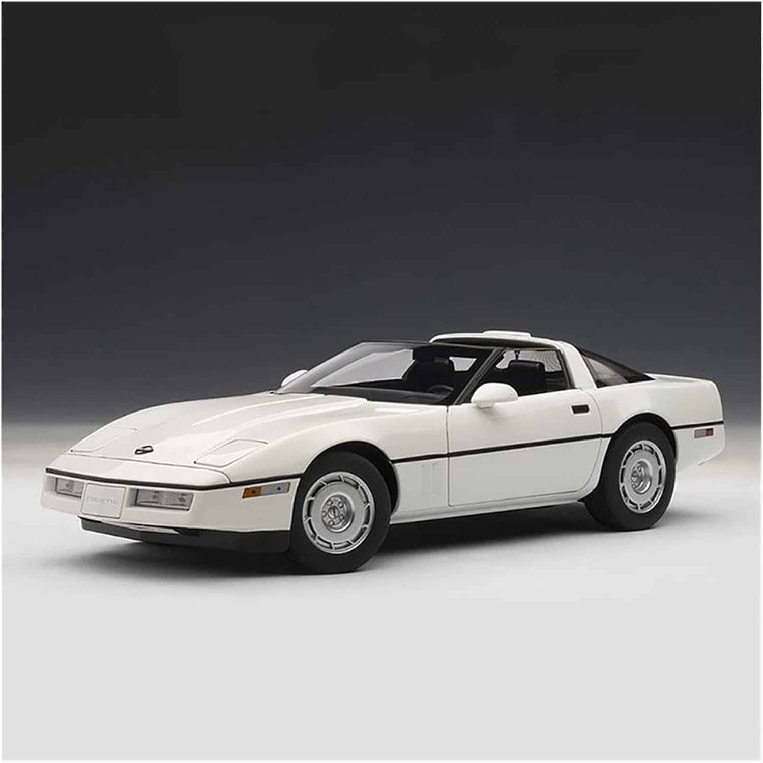 for AUTOart 1:18 Chevrolet Corvette C4 1986 Alloy Car Model Car Model(Red)