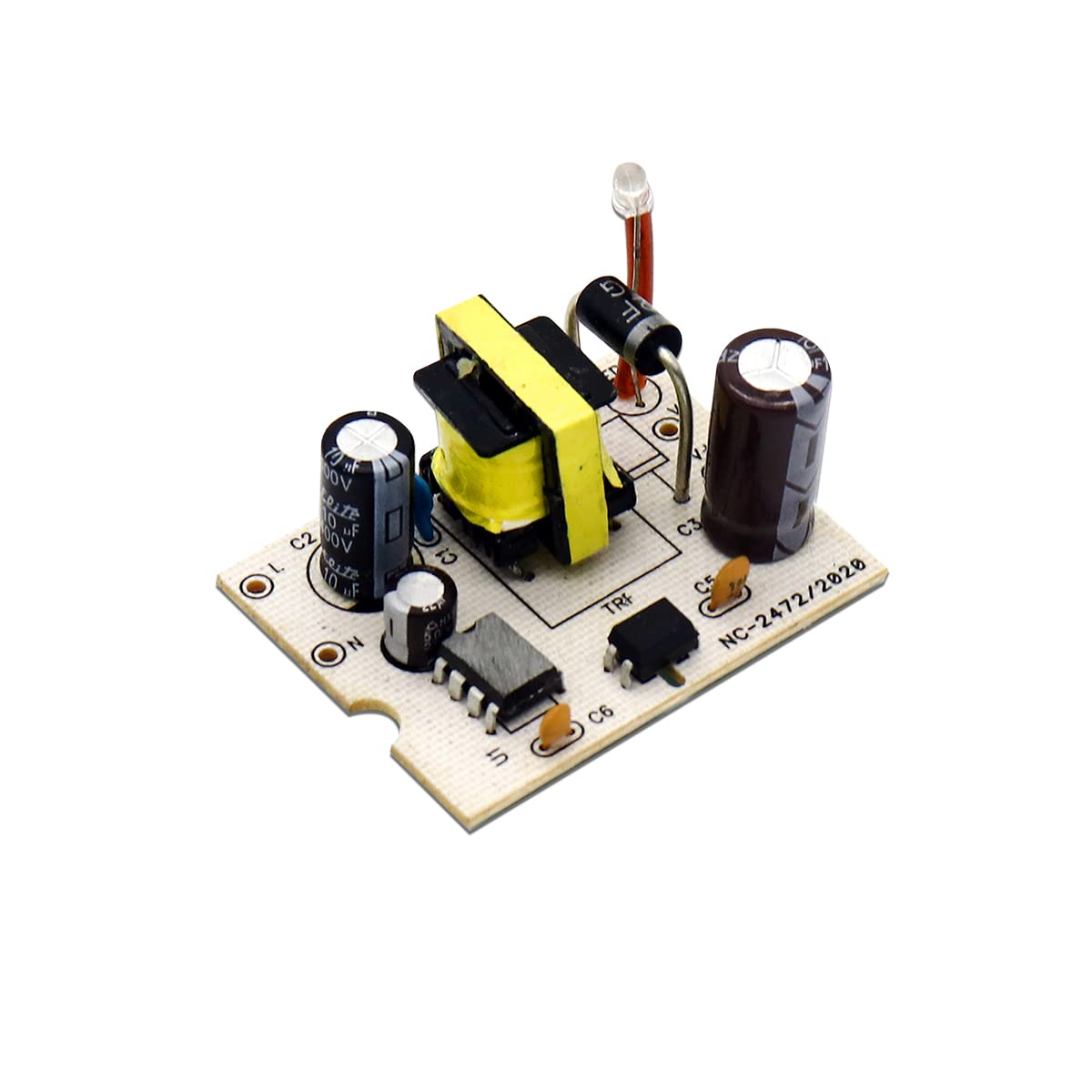 Electronic Spices 12v 1a Dc Output Power Supply Circuit Board 48mm X 37mm X 23mm (Ac to Dc) (B0BNHFPJHB) Amazon Price History, Amazon Price Tracker