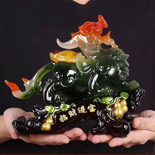 FENNYYAR Scultura in resina fatta a mano Pi Xiu Feng