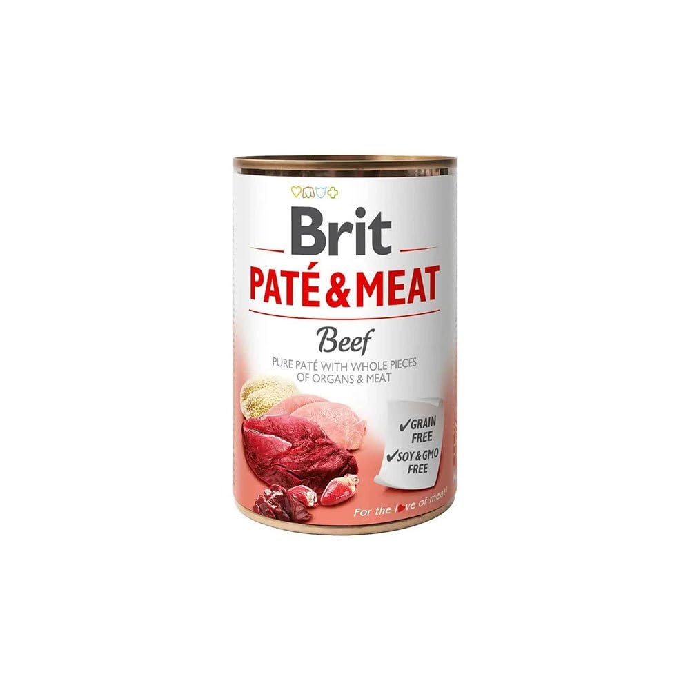 BRIT Pate Meat Ternera 6X400GR