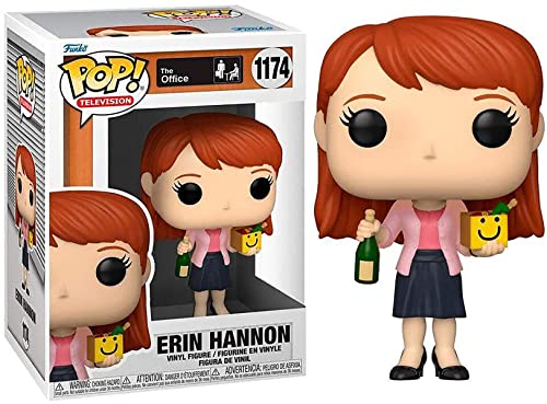 Funko Pop! TV: The Office - Erin Hannon With Happy Box And Champagne - Figura de Vinilo Coleccionable - Idea de Regalo- Mercancia Oficial - Juguetes para Niños y Adultos - TV Fans