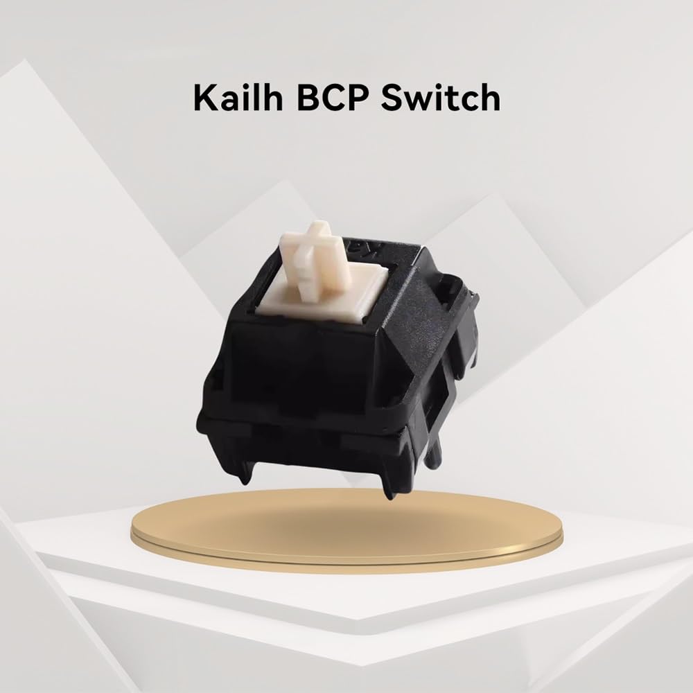 Kailh BCP Switch, Interrupteur Linéaire Pré-lubrifié Black Cherry Pie pour Clavier Mécanique Personnalisé(110PCS)
