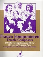 FRAUEN KOMPONIEREN: 25 Lieder fuer Singstimme und Klavier (FEMALE COMPOSERS: 25 Songs for Voice and Piano (7810) B002LG6PWS Book Cover