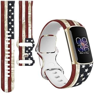 Sport Bands Compatible with Charge 6 /Charge 5 for Women Men,Soft Waterproof Replacement Straps Wristbands for Charge Advanced Fitness Tracker