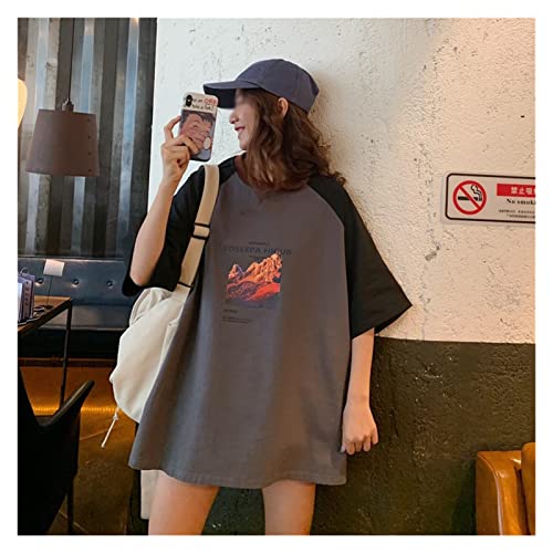 T-shirt pour femme avec patchwork de qualité et finitions graphiques