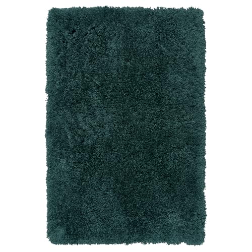 Tapis de bain ALMTJÄRN de qualité supérieure gris-turquoise de 60x90 cm