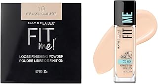 Maybelline Fit Me - Polvo fijador suelto, maq...