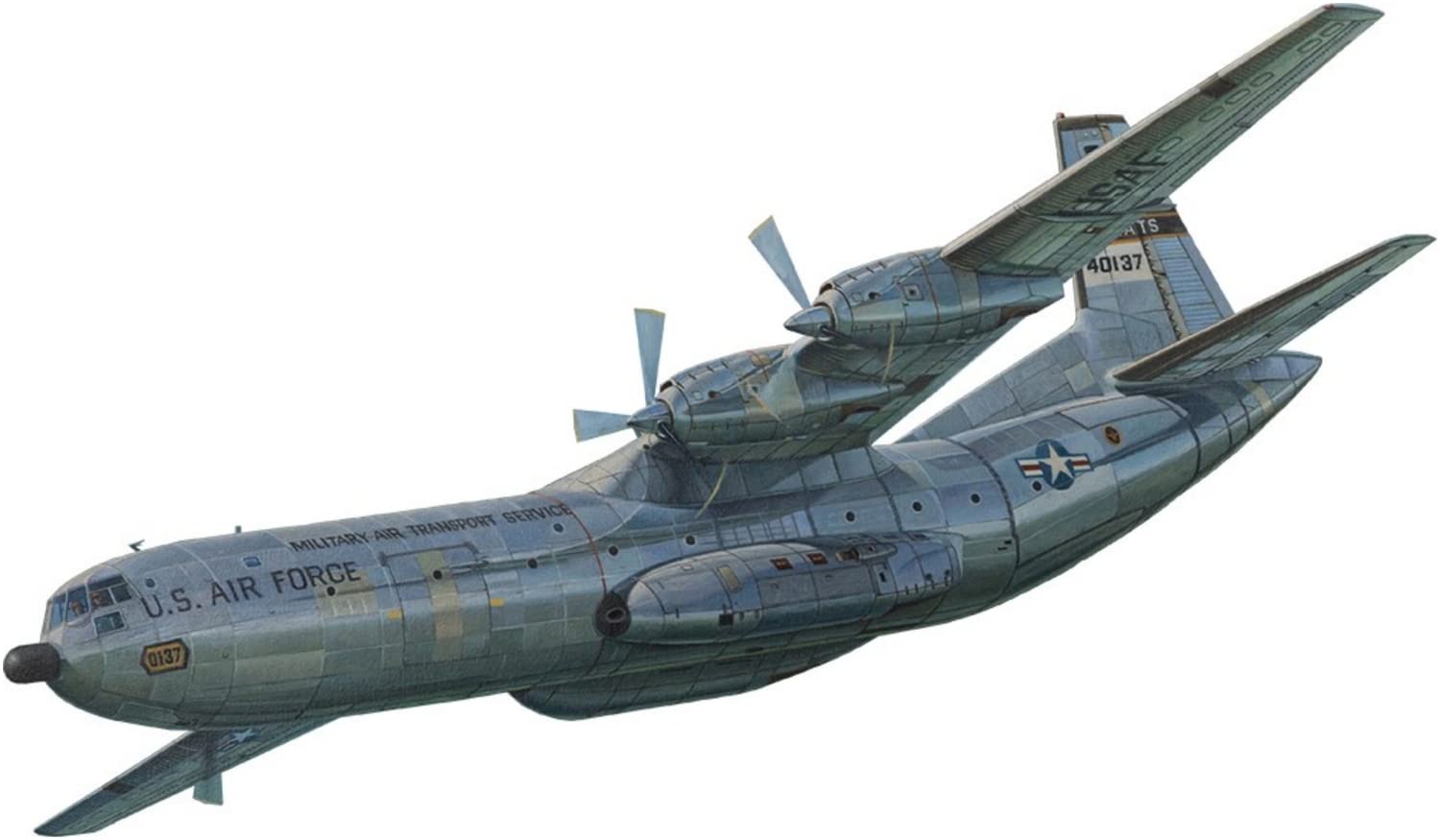 プラモデル完成品ダグラスC-133カーゴマスター Amazon | ローデン 1/144 アメリカ空軍 ダグラス C-133A カーゴ