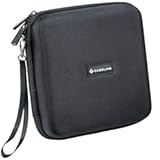 Caseling Hard Case - 7&period;2"x7&period;2"x2&period;2" - for External USB&comma; DVD&comma; CD&comma; Blu-ray Rewriter&sol;Writer and Optical Drives - Portable Carrying Travel Storage Case - EVA ProtectionBlack