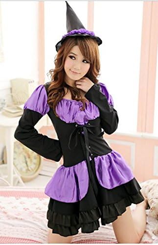 Amazon G G Max かわいい魔女 ハロウィン の コスプレ は これで決まり ハロウィンパーティ 衣装 セット フリー 魔女４ コスプレ 仮装 通販