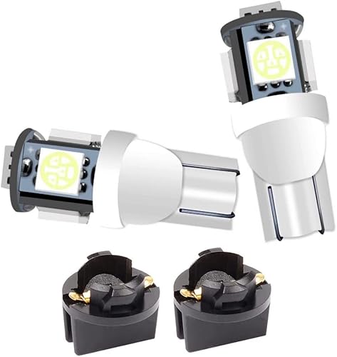 Miniatura 3 de Bombilla LED 194, blanco T10 168 2825 161 5050-5SMD, bombillas de repuesto para cúpula de coche, mapa, puerta de lectura, puerta de cortesía, placa