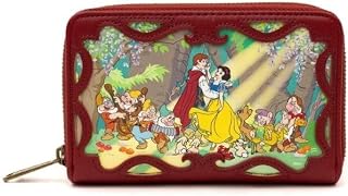 Disney Polyurethane Wallet, Princess Snow White, Snow White and the Seven Dwarfs