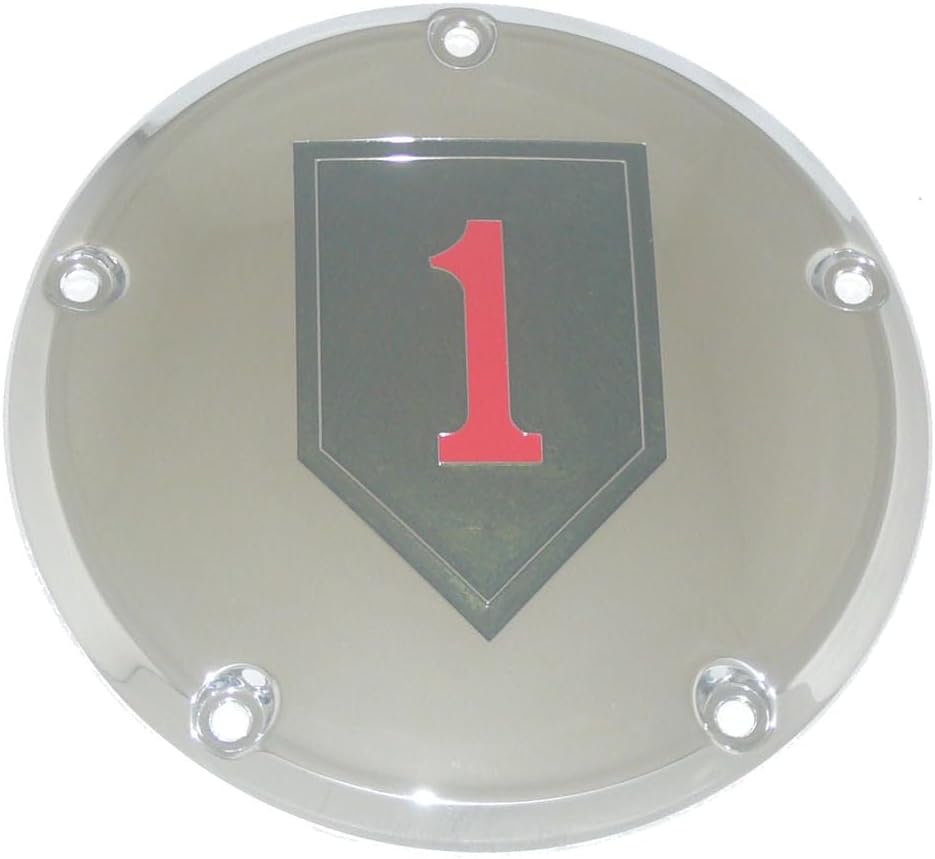 1st Infantry Division- TC Derby Cover, 7.250 inches in diameter