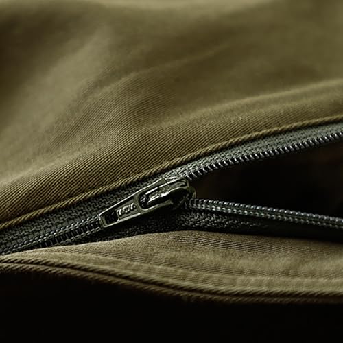 Cotton Cargo Skirts for Women Spring Summer A Line Midi Skirt with Pockets High Waist A Line Flare Trendy Jean Skirt3