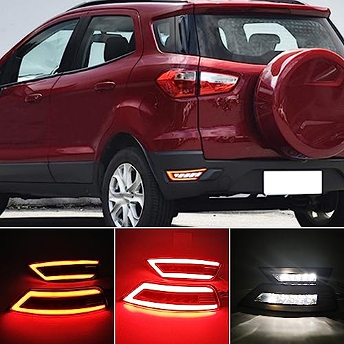Couvercle de feu arrière Ford Focus et Kuga : protection de clignotant auto bicolore robuste - 5