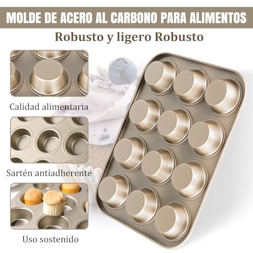 Opiniones y reviews de Moldes para magdalenas del mes. 21 Imagen adicional