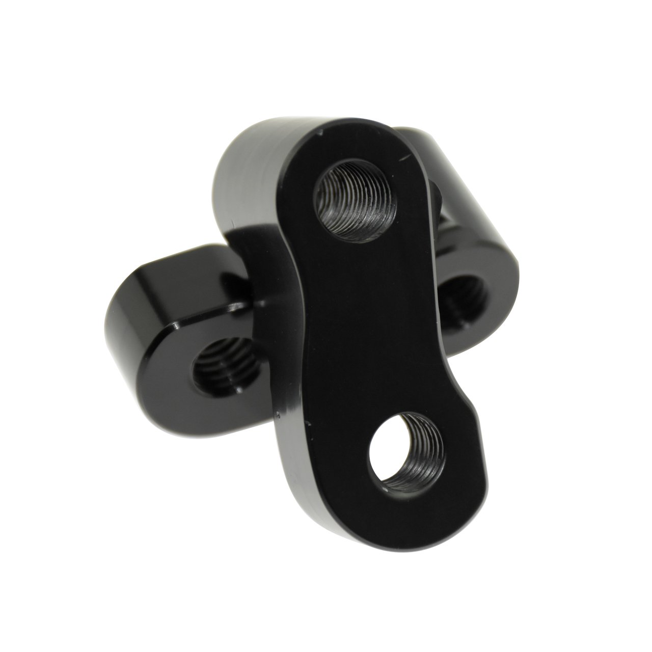 Kit d'abaissement arrière réglable CNC 2,5 cm pour Harley Sportster XL 883 1200 2005-17, noir