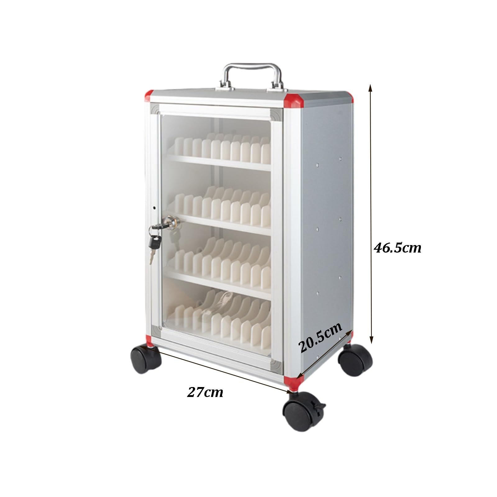 Armadietto per cellulari con serratura, contenitore a parete con serratura a combinazione, armadietto in acrilico autoportante con tasche per aula, ufficio, palestra, fabbrica (12 scomparti)