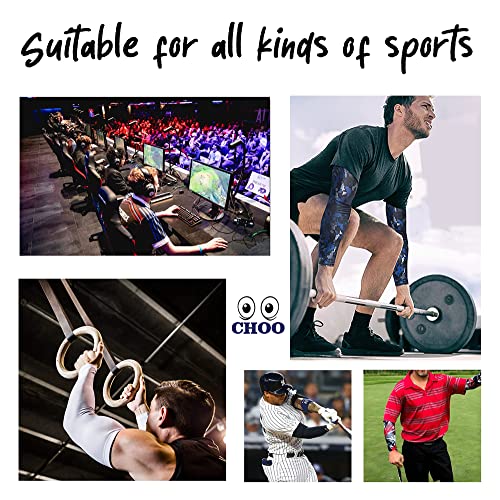 CHOO Arm Sleeves for Kids Men Women Youth - Athletic Sports Sleeve for Basketball Golf Football4