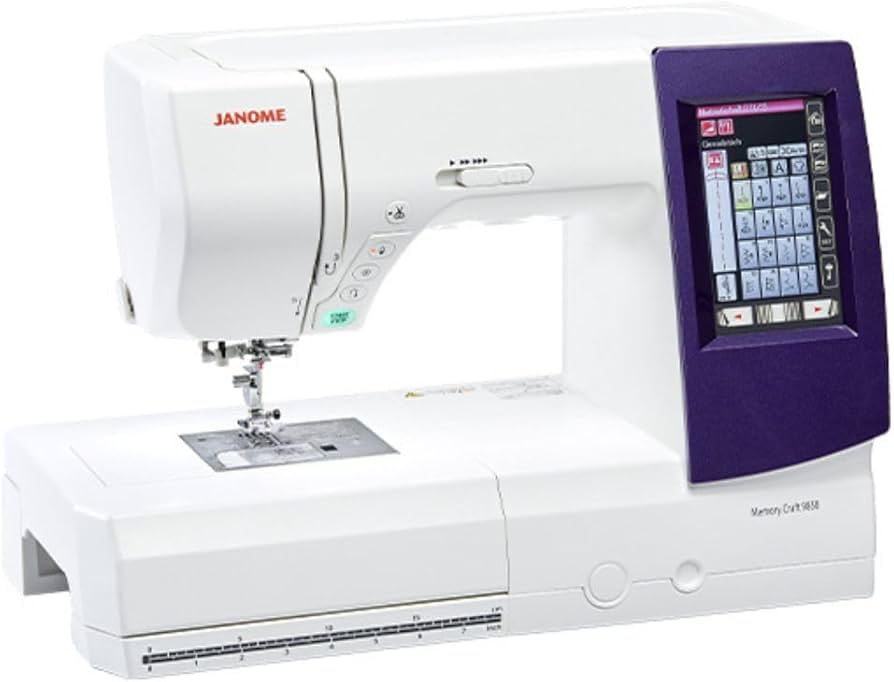 Amazon.com: Janome Horizon Memory Craft MC9850 Embroidery and