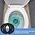 Puxyblue 385311658 Flush Ball Seal Gasket Replacement for 300 310 320 Dome-tic RV Toilets Motorhome Camper Trailer Toilets - 4 Inch Ideal Flush Ball Gaskets Black High-Grade Rubber, Pack of 3
