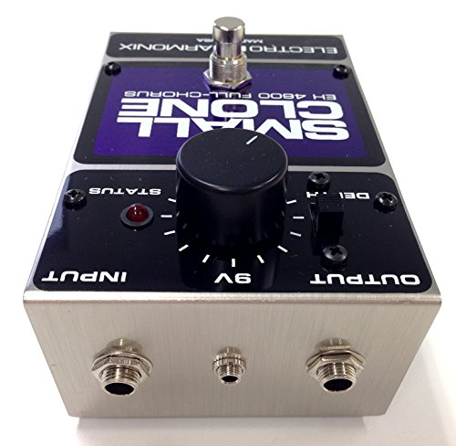 Electro Harmonix Small Clone Pédale pour Guitare électrique Argent - Les Beatles, Paul McCartney, John Lennon, RIngo Starr, George Harrison Electro Harmonix Small Clone Pédale pour Guitare électrique Argent – Image 7